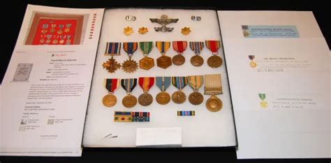 Wwii Berlin Airlift And Korean War Usaf Named Officers Group Medals