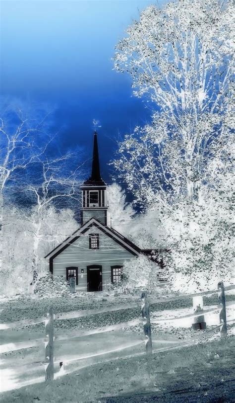 Church Winter And Snow On Pinterest