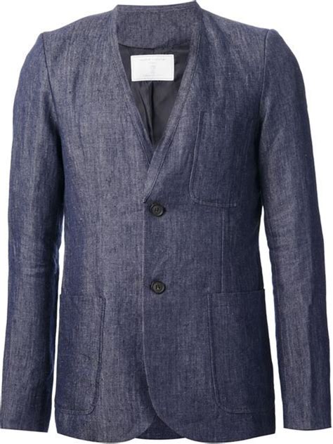 Shop Société Anonyme Collarless Blazer In Societe Anonyme From The Worlds Best Independent