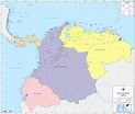 Gran Colombia (1819) • Map • PopulationData.net