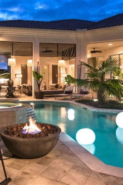 Stunning Outdoor Living Spaces Modern Pools Luxurious Backyard Pool Patio