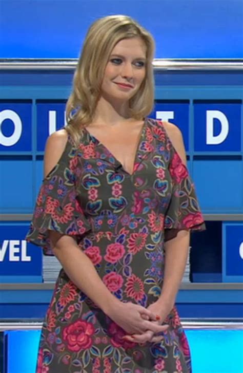 countdown and strictly star rachel riley teases cleavage in hot dress daily star