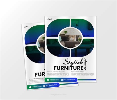 Premium Vector Furniture Flyer Design