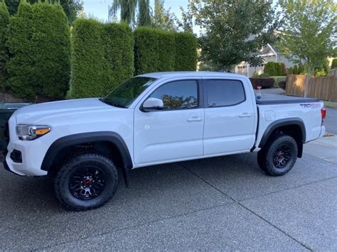 White Tacoma With Black Accents Page 7 Tacoma World