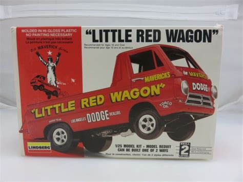 Lindberg Little Red Wagon Bill Maverick Golden 125 Scale Model Kit