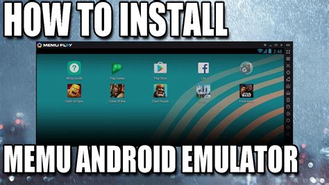 How To Install Setup Download MEmu Android Emulator On PC Play Android Apps Games YouTube