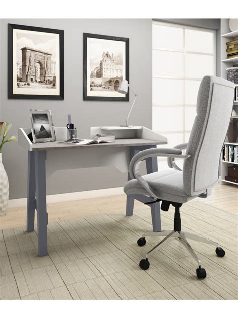 Home Office Desk Grey Truro Study Desk Aw3190 By Alphason 121 Office
