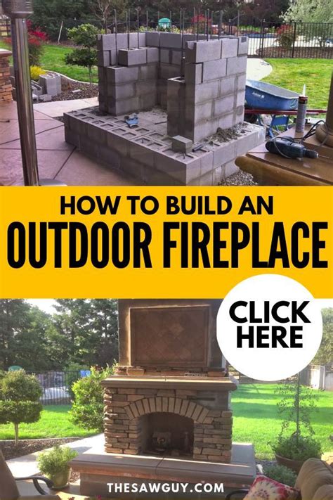 Build Outdoor Fireplace Outside Fireplace Outdoor Fireplace Designs