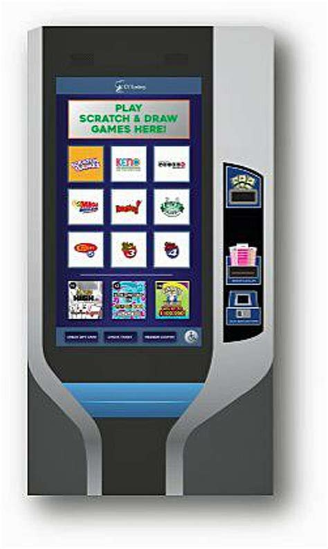 Lottery rolling out hi-tech vending machines to sell tickets