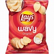 Lay's Wavy Potato Chips, Original Flavor, 7.75 oz Bag - Walmart.com ...