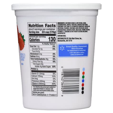 31 Low Fat Yogurt Nutrition Label Label Design Ideas 2020