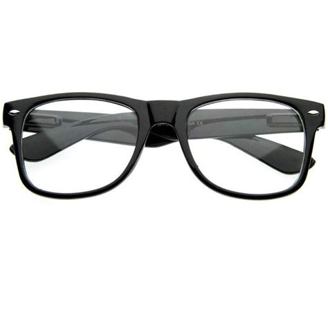 Retro Clear Lens Nerd Geek Horned Rim Glasses 2873 Nerd Glasses