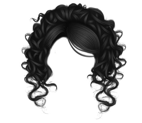 Black Hair Png Image With Transparent Background Png Arts