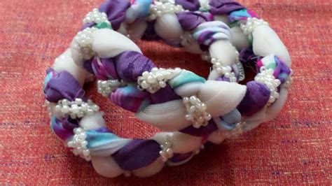 Make A Fun Braided Fabric Bracelet Diy Style Guidecentral Youtube