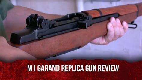 Denix M1 Garand Replica Review Youtube