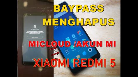 Itulah cara menghapus akun facebook dengan mudah, baik secara sementara maupun permanen. CARA MENGHAPUS/BAYPASS MICLOUD (Akun MI) REDMI 5 - YouTube