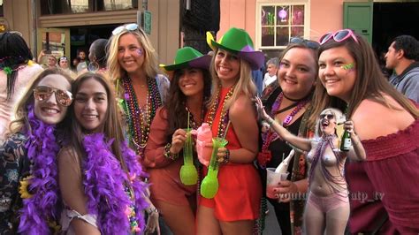 mardi gras party on bourbon p1 2017 youtube