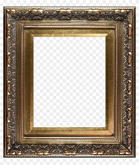 Baroque Antique Gold Frame Old Fashioned Old Photo Frame Png Clipart