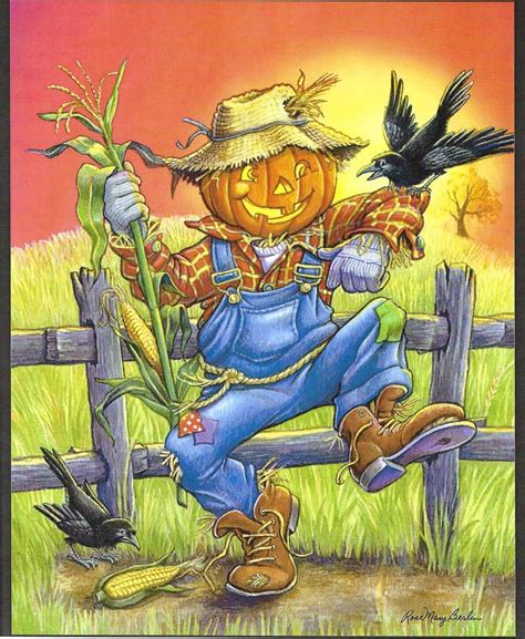 Solve Scarecrow And Friends X Large Jigsaw Puzzle Online With 300 Pieces