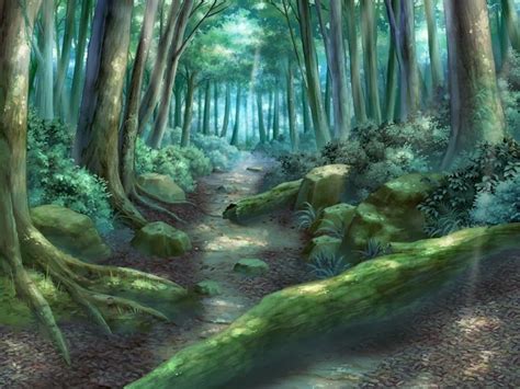 Anime Landscape Forest Landscaping Shrubs Hydrangea Landscaping