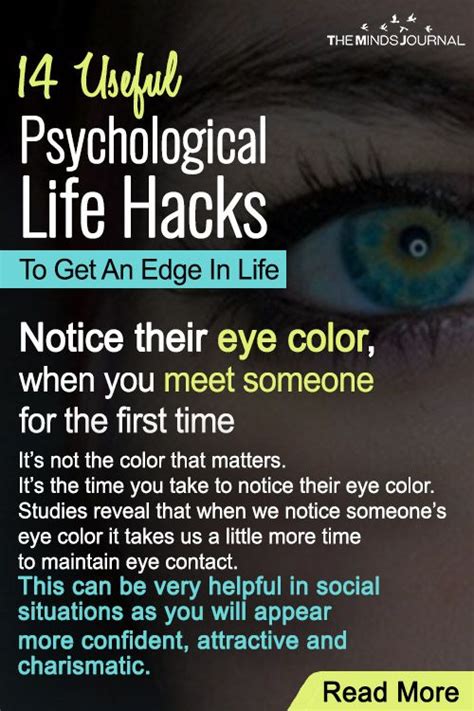 14 useful psychological life hacks to get an edge in life confident body language psychology