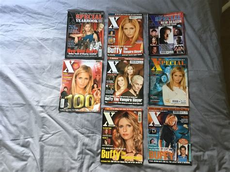 Xpose Magazine X 8 Buffy Magazines 5 X Standard 3 X Specials EBay