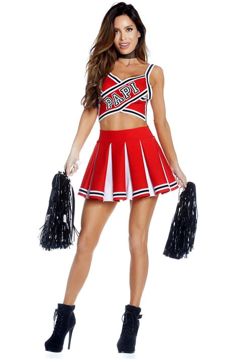 Papis Prize Sexy Cheerleader Costume By Forplay