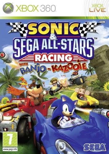 Sonic And Sega All Stars Racing Xbox 360 Обложки Gallery Sonic Scanf