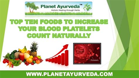 Top 10 Foods To Increase Your Blood Platelets Count Naturally Youtube