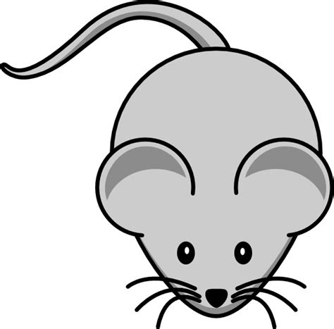 Simple Cartoon Mouse Clip Art Vectors Graphic Art Designs In Editable