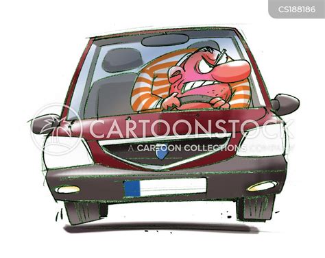Angry Driving Cartoons And Comics Funny Pictures From Cartoonstock