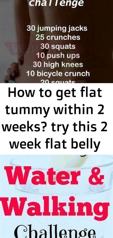 How To Get Flat Tummy Within 2 Weeks Try This 2 Week Flat Belly