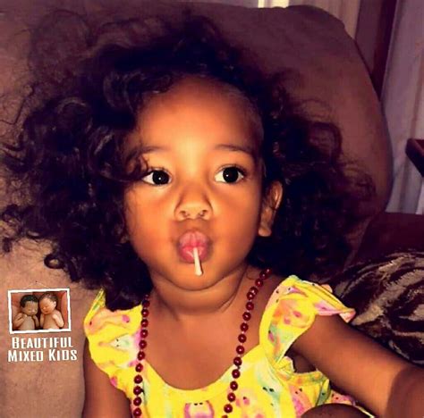 Thalia Juelz 2 Years African American And Mexican Cute Mixed Babies