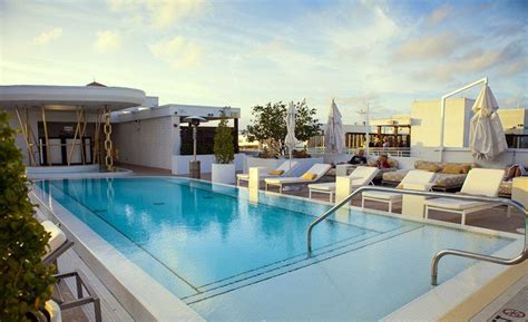 Rooftop Pool At Dream Hotel South Beach In Miami Beach Fl Dream South