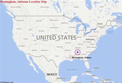 Where Is Birmingham Al Where Is Birmingham Located In The Us Map