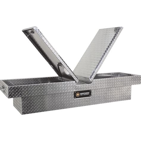 Northern Tool Crossover Truck Tool Box With Gull Wing Lid And Removable