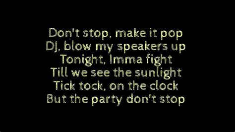 Tik Tok De Kesha Lyrics Youtube