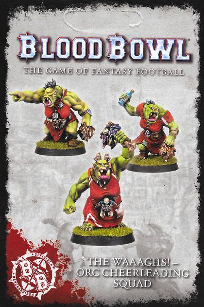 Blood Bowl Edition The Waaaghs Orc Cheerleading Squad