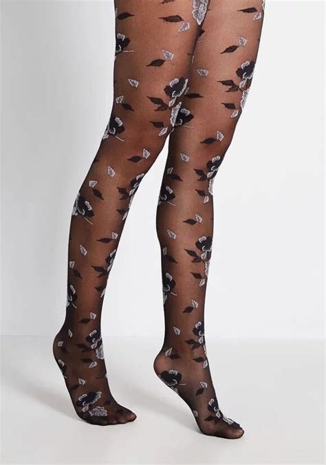 Women S Accessories ModCloth Sheer Tights Patterned Tights Tights