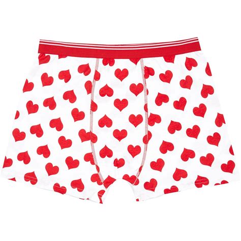 River Island White Heart Print Boxer Shorts For Men Lyst Uk