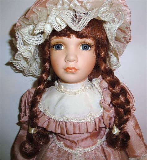 Vintage Porcelain Doll 18 William Tung Tuss Inc