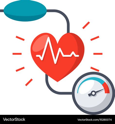 Blood Pressure Icon Royalty Free Vector Image Vectorstock