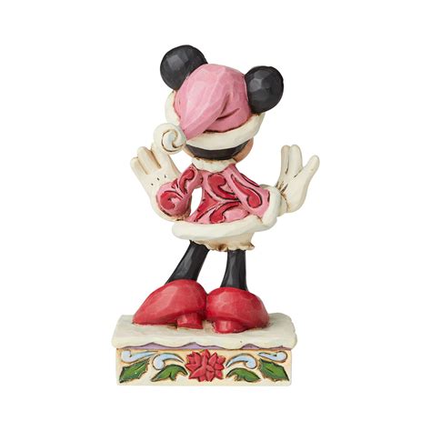 Jim Shore Disney Traditions Minnie Mouse Christmas Festive