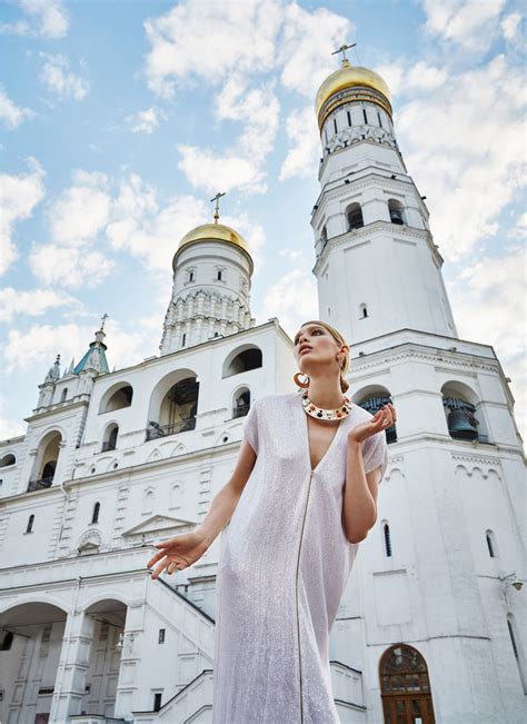 The First Ever Fashion Shoot At The Moscow Kremlin