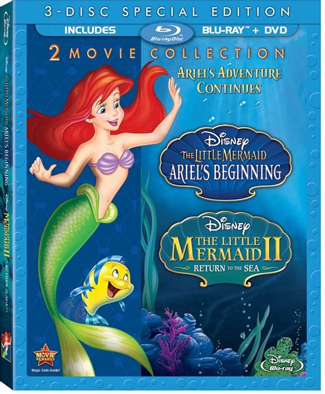 The Little Mermaid Ii And Ariels Beginning 2 Movie Collection Review