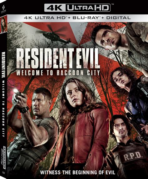 Resident Evil Welcome To Raccoon City 2021 Reviews And 4k Uhd Blu