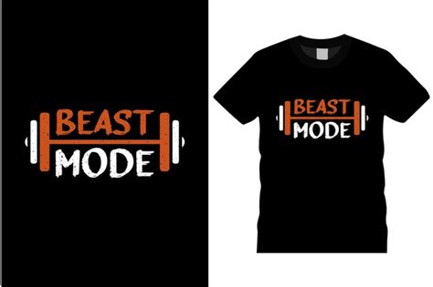 Premium Vector Beast Mode T Shirt Design