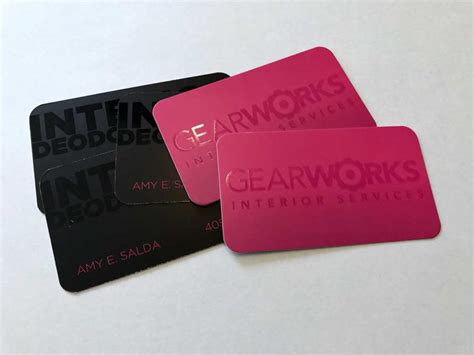 There are 65 spot gloss cards for sale on etsy, and they cost $75.91 on average. Spot Gloss Business Card - Gearworks Media | Gearworks Media