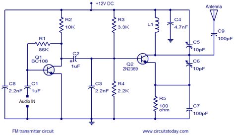 Simple Fm Radio Receiver Circuit Diagram Wiring Core