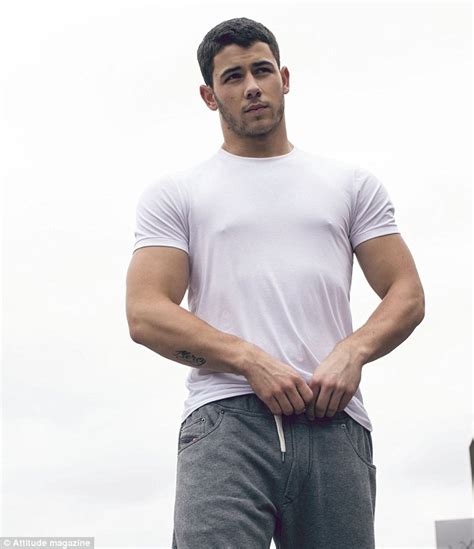 nick jonas shows off new buff physique for attitude magazine daily mail online